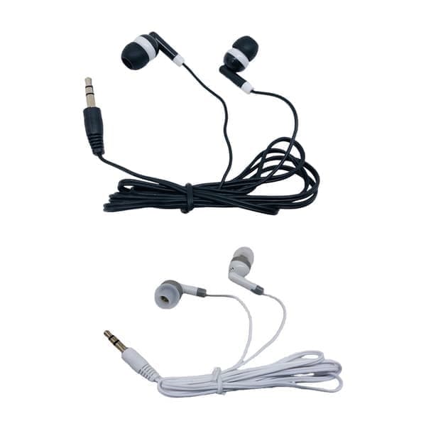 3,5 mm in-ear kablede hovedtelefoner til smartphone, kraftfuld lyd, bas, støjreducerende multifunktionelle hovedtelefoner, hvid White