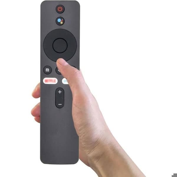 Erstatningsfjernkontroll for Xiaomi TV Stick / Xiaomi Box 4S 4K, kompatibel med Bluetooth og stemmestyring