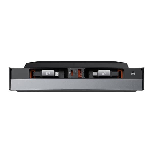 Hub Baseus T-Space med USB-C til Lightning-kabler for Tesla-biler (svart)