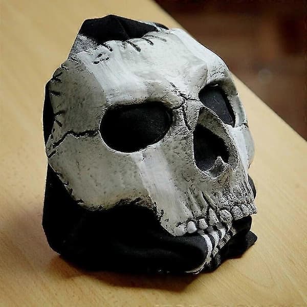 Ghost Maske V2, Operator Mw2 Airsoft Cod Cosplay Airsoft Taktisk Hodeskalle Fullmaske -CLJR