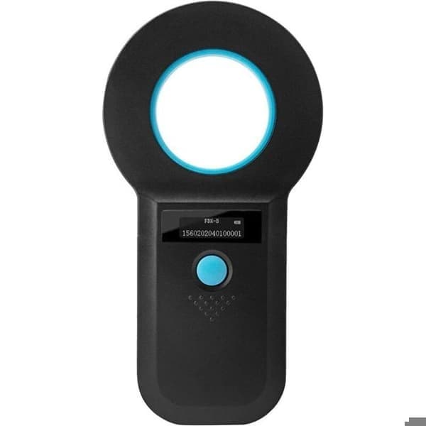 Kæledyrsmikrochipscanner, 134,2 kHz chipaflæser, understøtter ISO 11784/11785 FDX-B RFID-standarder