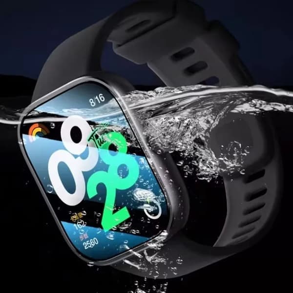 Karkaistu lasinen näytönsuoja Xiaomi Redmi Watch 5 Active -kellolle, 3 kappaletta 3 Pieces Redmi Watch 5 Active