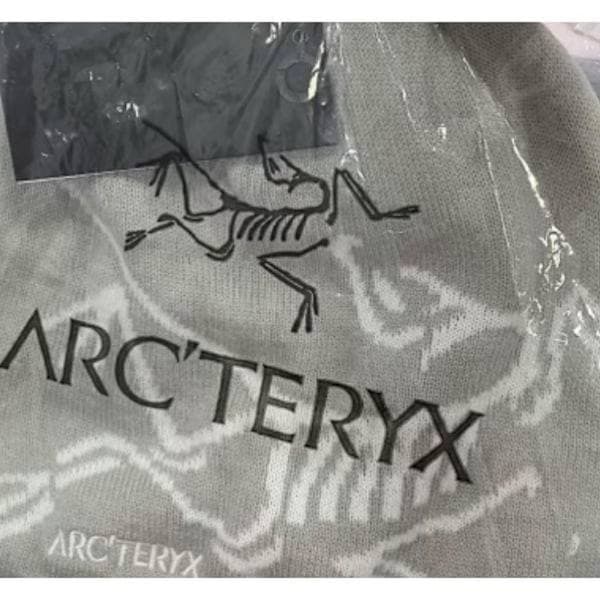 ARC'TERYX Vinterlue for menn, uformell varm skihue, myk termisk strikkelue for kaldt vær Lys grå Light Gray