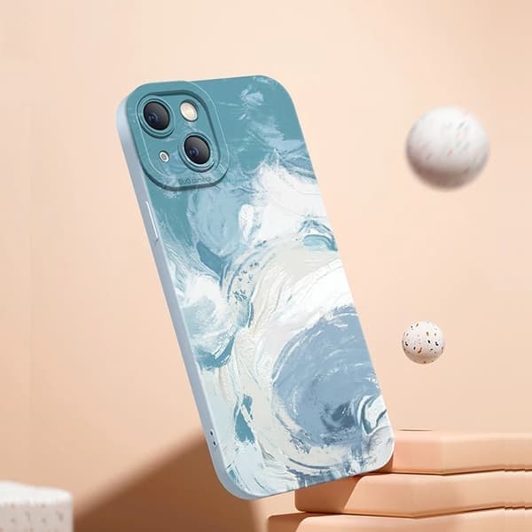Silikoninen puhelinkuori iPhone 14 -puhelimelle, iskunkestävä, 2 2 For iPhone 14