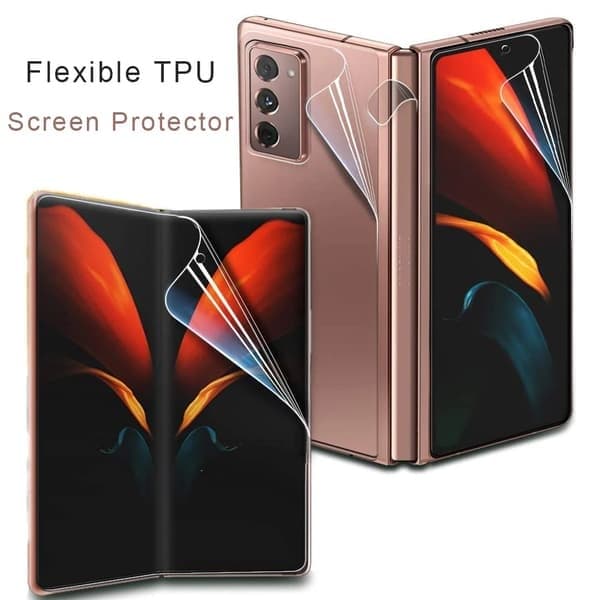 Matt skjermbeskytter for Samsung W20, matt bakside og sider Matte-Back and Side For Samsung W20