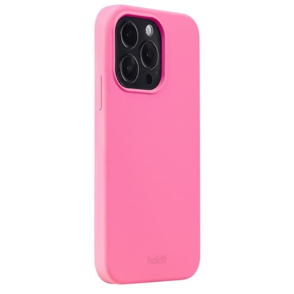 Kompatibel med iPhone 14 Pro Silikon Ljusrosa Skyddsfodral Rosa Silikon