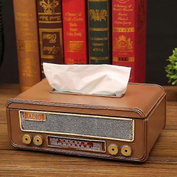 Ansiktsservetthållare Retro Tissuelåda Vintage