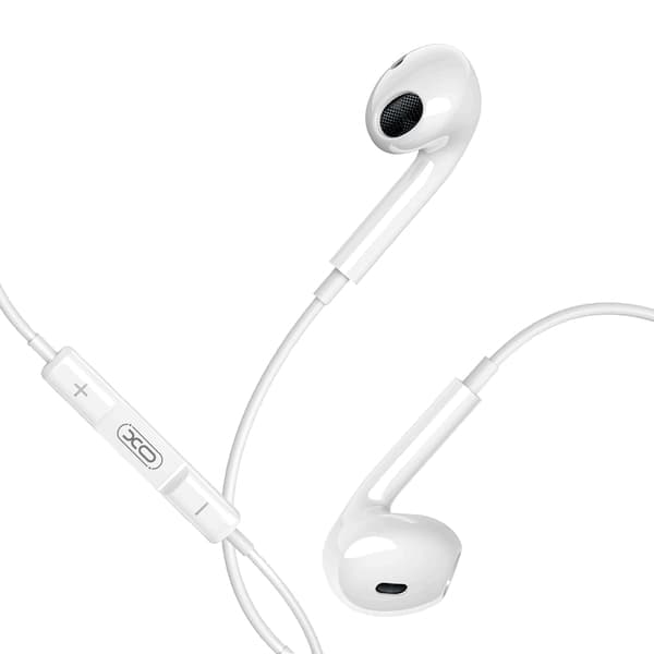 For iPhone 17/16/15 Kompatible USB-C In-Ear Hodetelefoner med Mikrofon EarPods Hvit