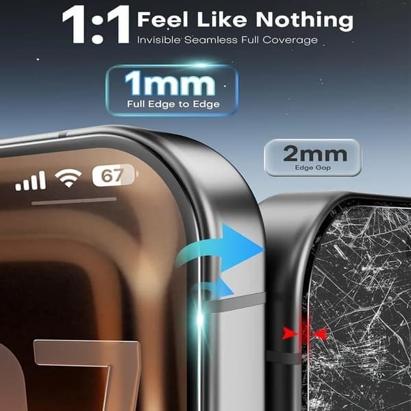 Karkaistu lasinen näytönsuoja iPhone 12 -puhelimelle, teräväpiirto iPhone 12 High Definition