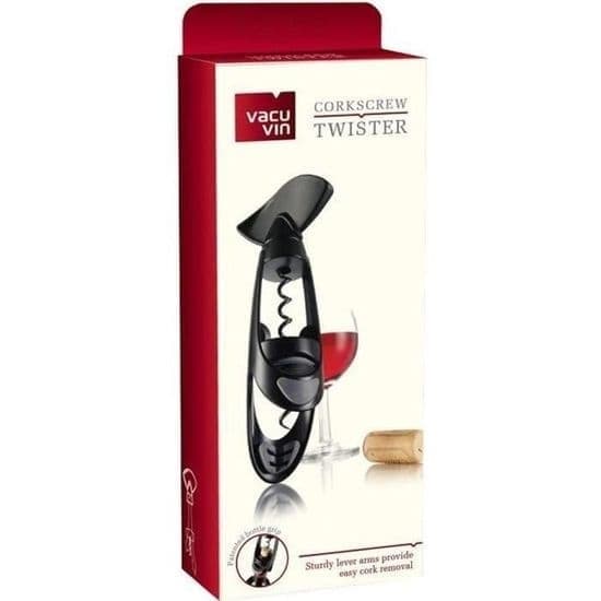 VACUVIN, Svart Korketrekker, Twister