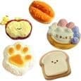 Anti-stress Squishy Leketøy, Mochi Squishy, Gradientfarger, 5-pakning, Flerfarget