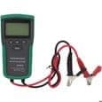 12V bilbatteritester, starttest, belastningstest, beskyttelse mot omvendt polaritet