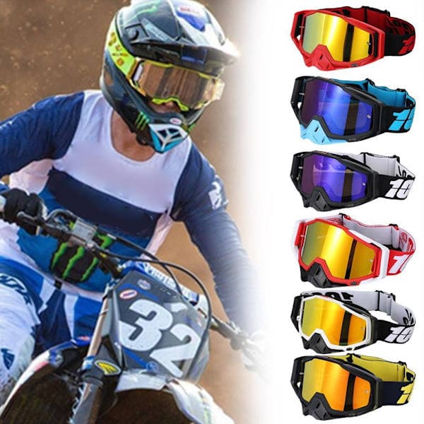 Maastolasit Motocross-lasit Moottoripyöräaurinkolasit Hiihtomaski Mönkijän tuulisuoja Y5 Style 8 1kpl Style 8 1pc