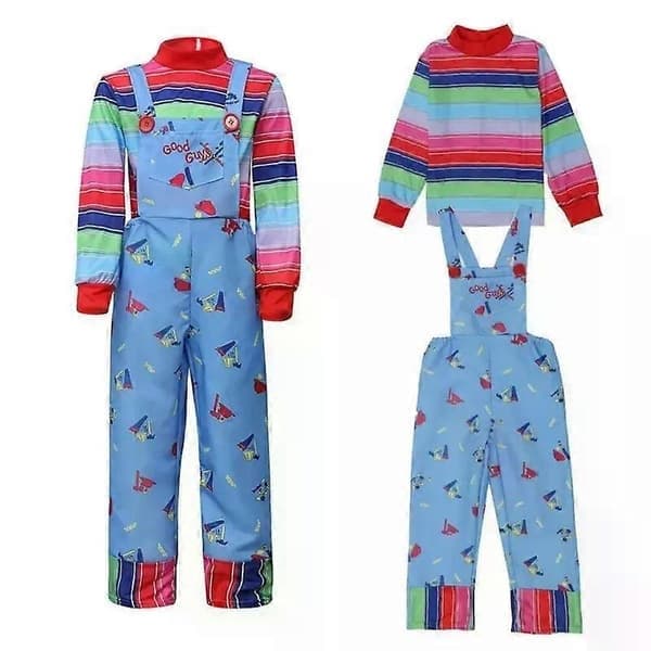 Småbarns Chucky-kostym Halloween Maskerad Unisex, Storlek M M