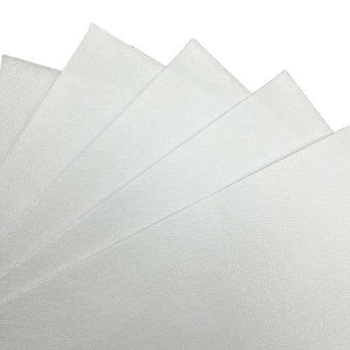 10-paknings broderistabilisator for broderimaskin, hvit