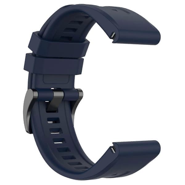 Garmin Fenix 7X -kellon ranneke, monivärinen, keskiyönsininen Multicolor Midnight Blue