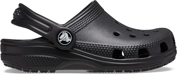 Crocs Klassiske Barnesko med Hull black J1