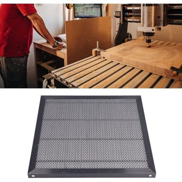 400 X 400 mm bikake laserbord med målefunksjon for CO2/diode/fiber graveringsmaskiner