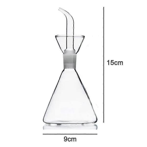 Husholdningsolivenoljedispenser i borosilikatglass