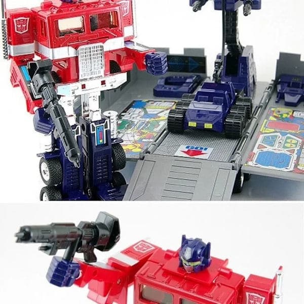 G1 84-86 KO Optimus Prime Actionfigur - Amerikansk version Transformers leksak för samlare och presenter Optimus Prime