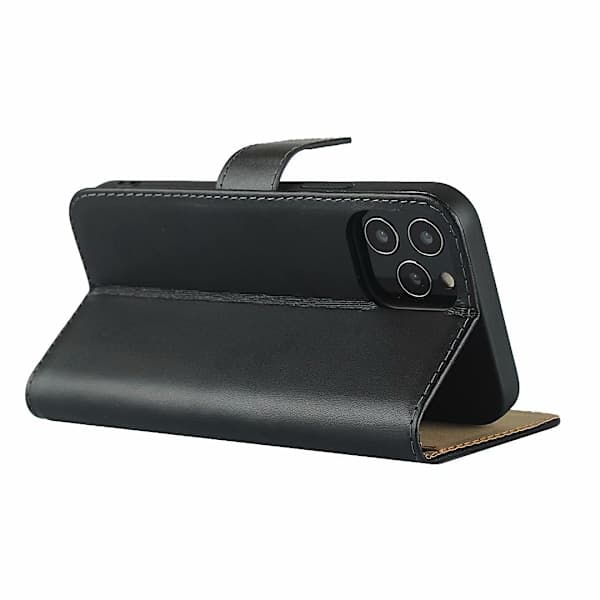 Wallet Case til iPhone 12/12 Pro/12 Pro Max/12 Mini/SE 2020/2022/3 – Sort Læder Flip Cover, Kort Holder Stand Case 12 Mini black 12 mini