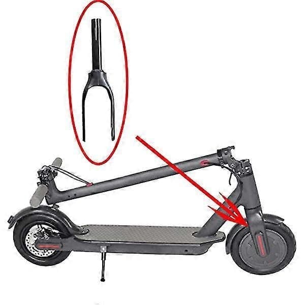 El-Scooter Gaffel Forhjul Montering Erstatning Tilbehør for M365