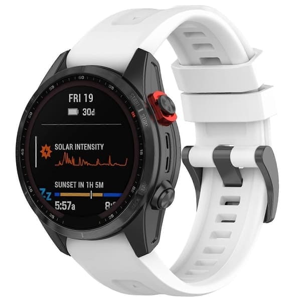 Garmin Fenix 7X -kellon ranneke, monivärinen, valkoinen Multicolor White