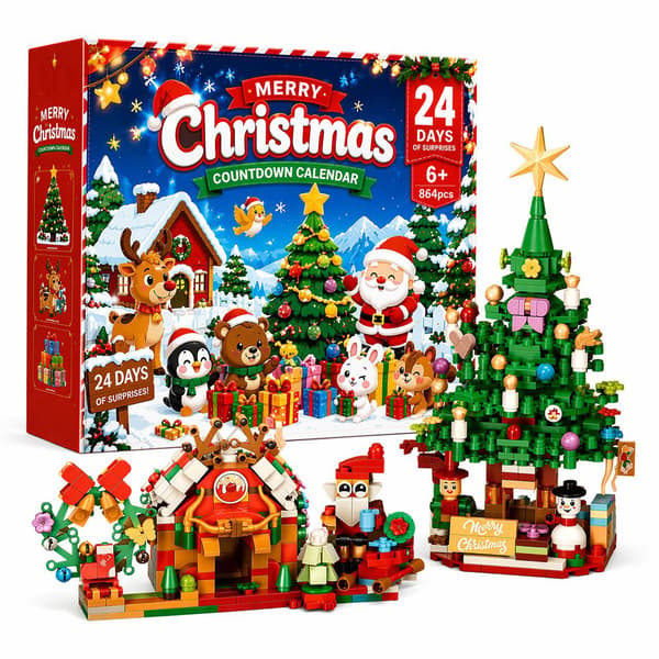 Adventskalender 24 dagar - Mysterium 45 delar 1 Mystery 45 pc 1