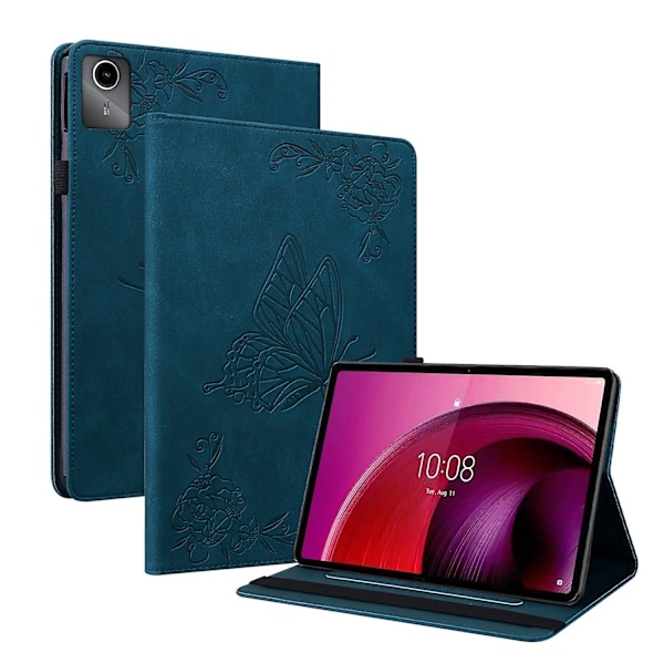 Læder Tablet Cover til Lenovo Tab M11/Xiaoxin Pad 11 2024 Blue
