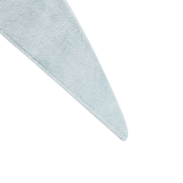 Hårhandduk Wrap Snabbtorkande Korallfleece Justerbar Storlek Andningsbar Bekväm för Kvinnor Ljusblå Papegoja