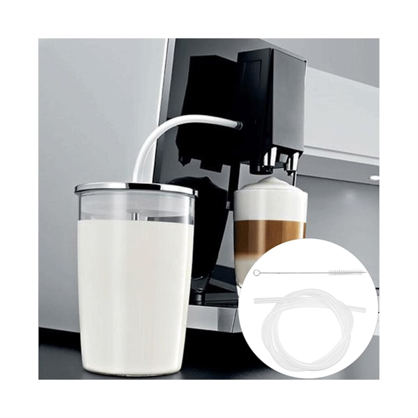 1 set Praktisk mjölkrörssäker helautomatisk kaffe