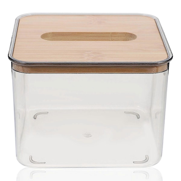 Servetter Kub Box Omslag Servettlåda för Bil Skrivbord Servettbehållare Rullpapper Servettlåda 18X11.8X10