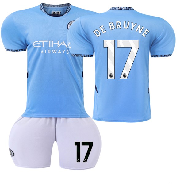 2425 Manchester City Hemmafotbollströja De Bruyne Tröja 3XL(200-210cm)