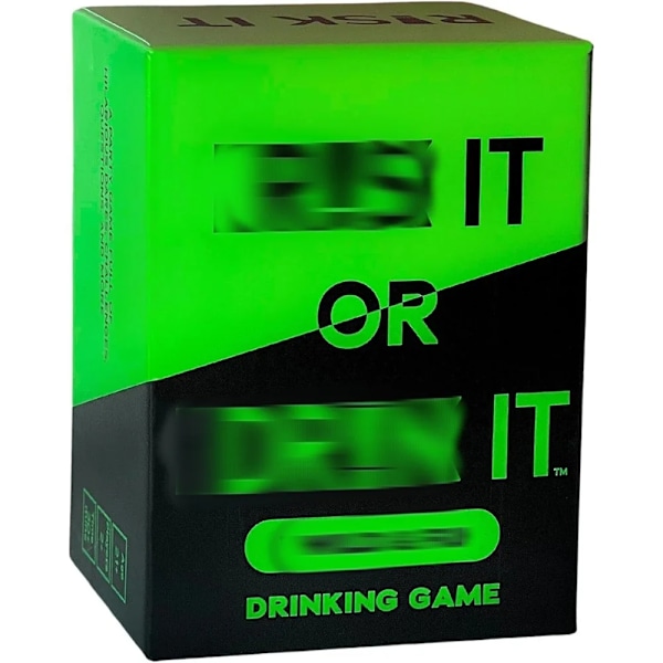 Risk It Or Drink It Roligt Partyspel För Dricklekar på College Förfest Spelkväll Hilariska Utmaningar Frågor För Vuxna