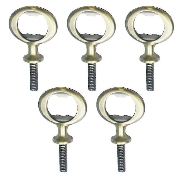 Metall Flaskeåpner Blank Rustfritt Stål Flat Flaskeåpner Innlegg Kit Gjenget Ølåpner Maskinvare style 3