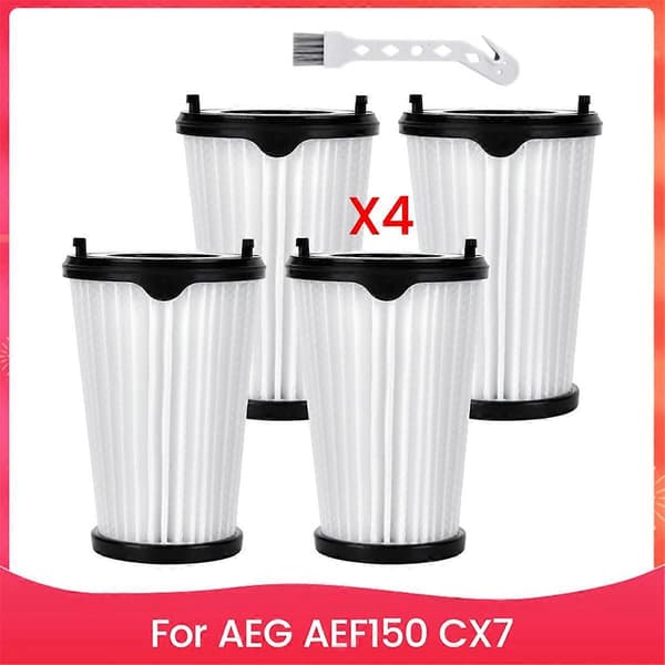 CX7 Filter til AEG AEF150 Erstatningsfiltre til CX7-2 Classic X Flexibility Ergorapido Batteri Han As Shown
