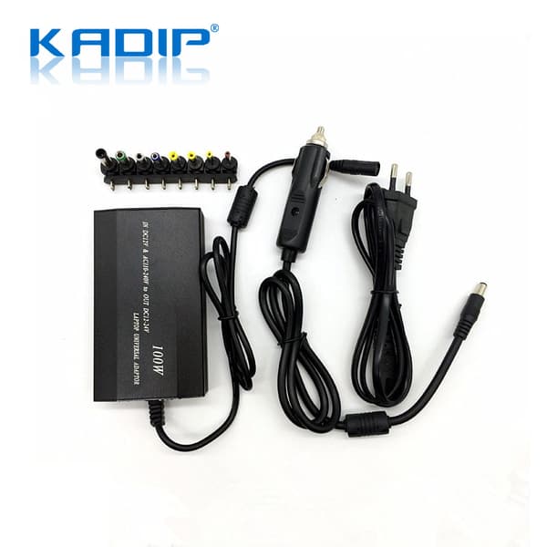 100W justerbar nätadapter för bärbar dator