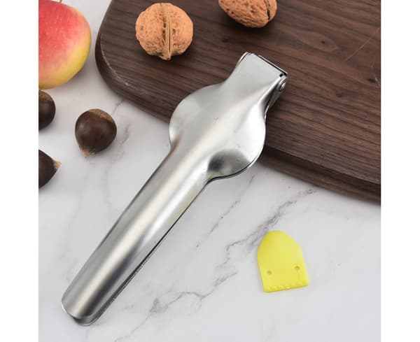 Great Chestnut Sheller Long Handle Cross Cutter Nuts - Rostfritt stål
