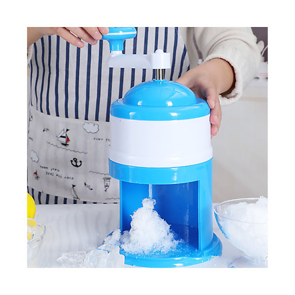 Utmärkt manuell israkmaskin i plast för handvevad iskross