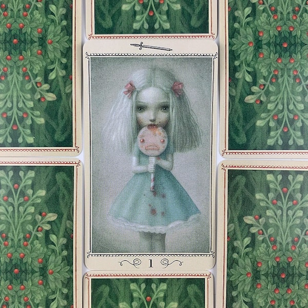 Nicoletta Ceccoli Tarotkort Et 78 Korts Oracle Engelsk Visions Divination Edition Brettspill For Familieselskap