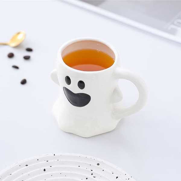 Halloween kaffemugg, 400 ml keramikmugg, alternativ A
