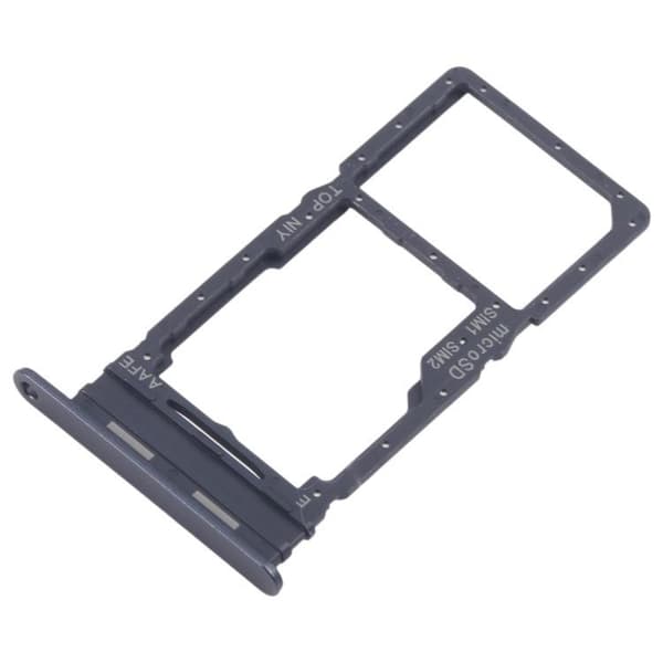 SIM- og Micro SD-kortbakke til Samsung Galaxy A16 SM-A165F Dual SIM-Dugt Silver