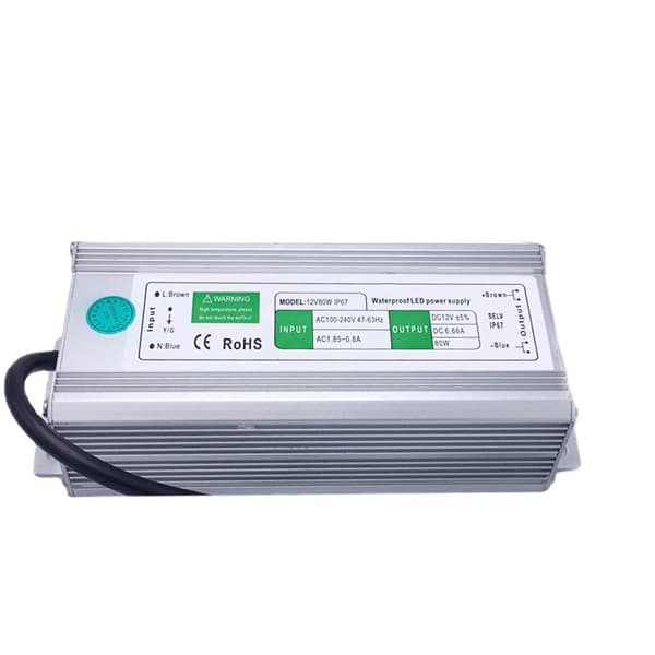 IP67 Vandafvisende Konstant Spændingsstrømforsyning til LED-display 12V 60W