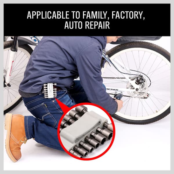 94103 14 dele magnetisk sekskantet topnøgle sæt 14 Piece Socket Set