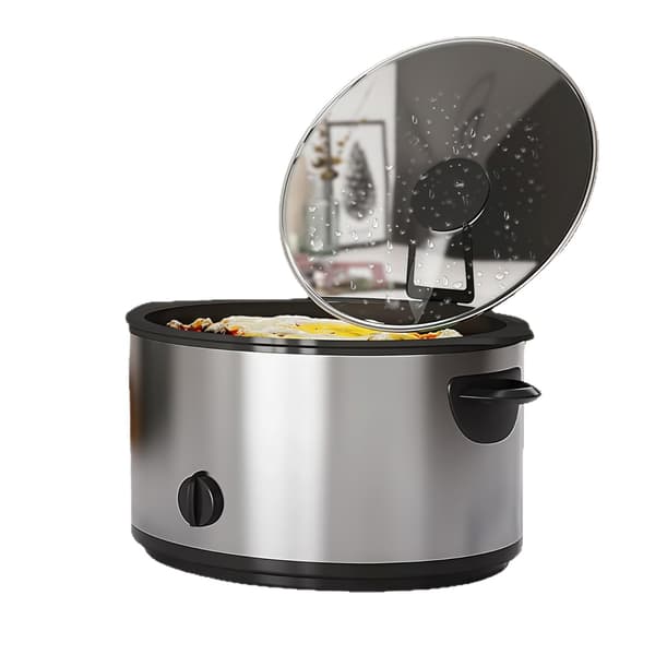 Lågholder til slow cooker og lågorganisator til riskoger Black Single Pack