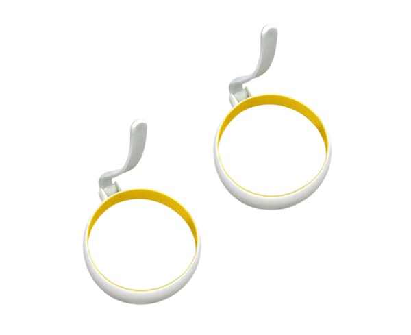 2 st/ set Användbar äggring Säker Creative Omelett Fritös Ring