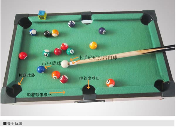 Mini Bordbillard Træningsspil til Interaktivt Familiespil