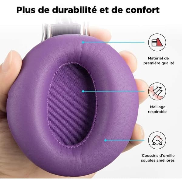 COWIN E7 Pro Lilla støyreduserende Bluetooth-headset med mikrofon trådløst headset
