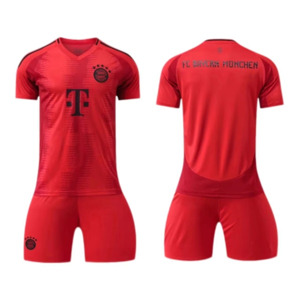 24-25 Bayern drakt 3 Kim Min-jae Nr. 9 Kane barn voksen drakt - fotballuniform - Nr. 3 med sokker 20(110-120cm)