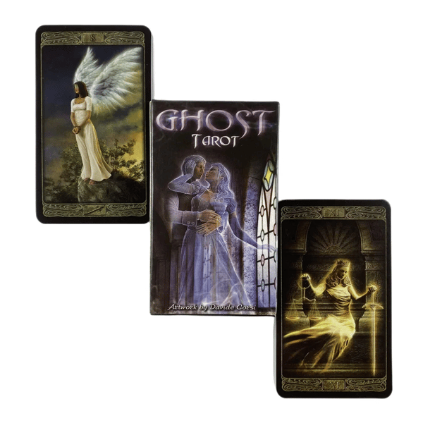 The Ghost Tarotkort 78 stk Kort Oracle Engelsk Visions Divination Edition Brettspill